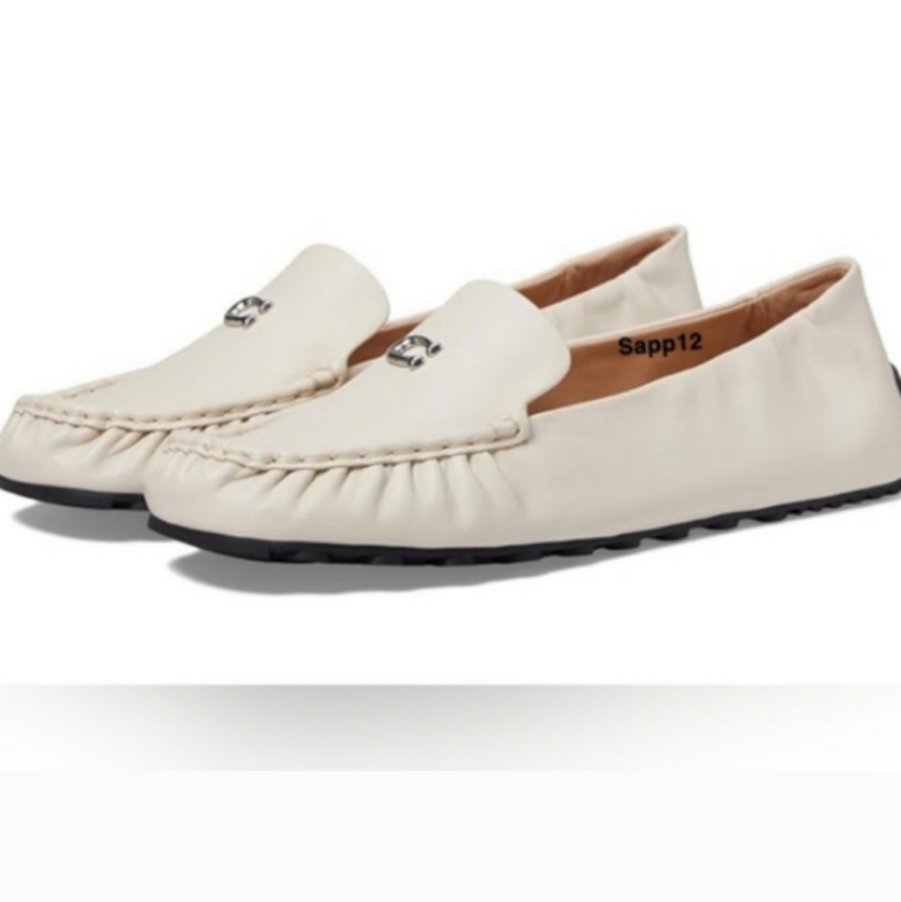 🆕 COACH" CHALK LOAFER SHOES